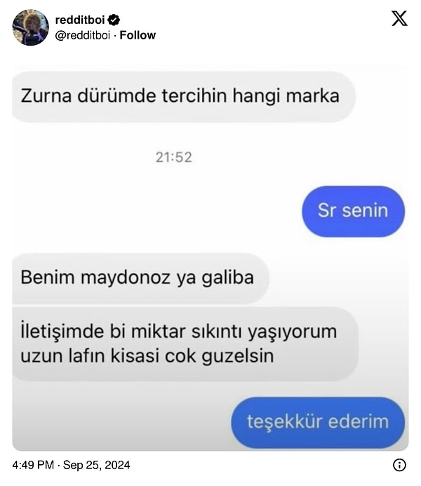 Bazı bahaneler...