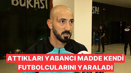 Bursaspor'un Kapalı Gişe Oynadığı Maçta Taraftarlar Kendi Futbolcularını Yaraladı