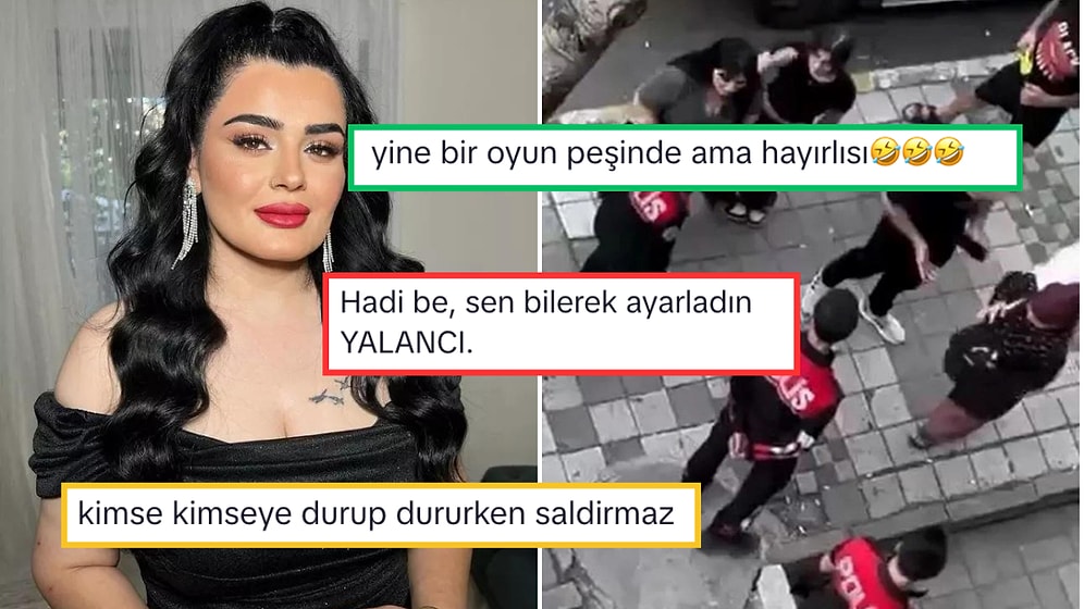 TikTok Fenomeni Hülya Mizgin İstanbul'un Göbeğinde Ortalığı Birbirine Kattı