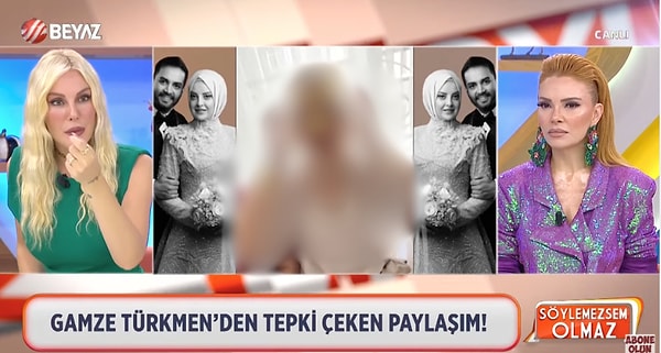 Ardından "Bu görüntüler içeriden gizli çekiliyor" diyen Hande Sarıoğlu "Bu görüntülerin çekildiğinden Gamze'nin haberi var mı?" diye sordu. Didem Delen'se "Asıl bize gönderildiğinden haberi var mı?" diyerek tepki çekti.