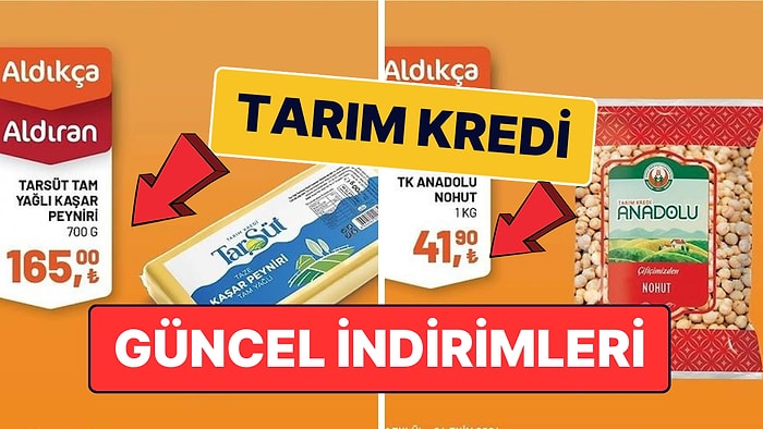 Kooperatif Marketlerinde Ekim Ayı İndirimleri: 1-4 Ekim 2024 Tarım Kredi Aktüel Ürünler Kataloğu Tam Liste