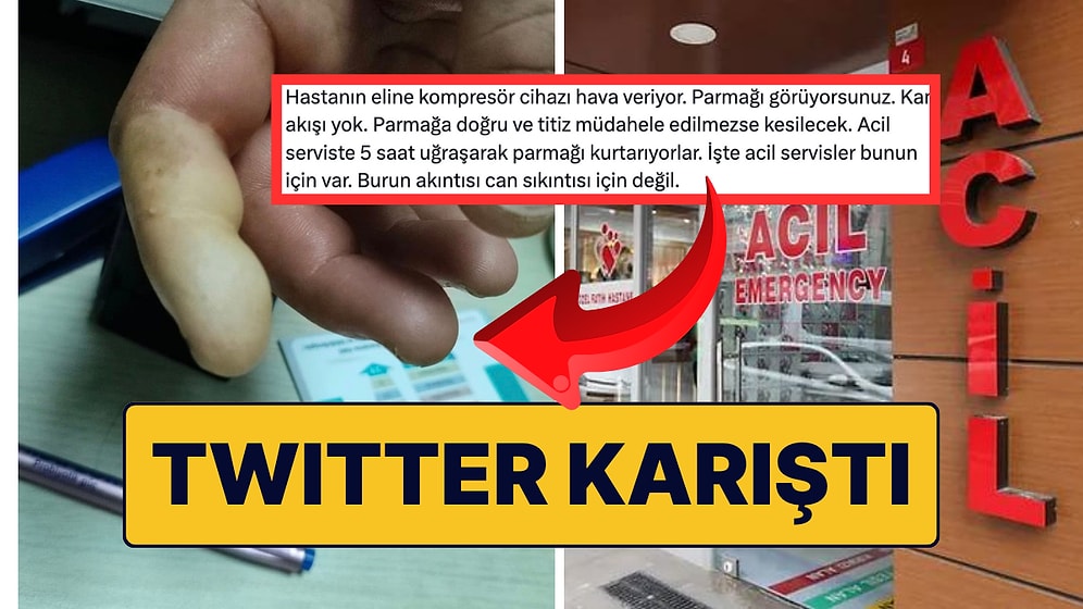 Baş Ağrısı, Burun Akıntısı İçin Acile Gelen Hastalara Tepki Gösteren Doktor Tartışma Başlattı