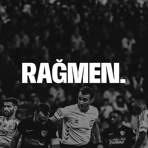 Beşiktaş, sosyal medya hesabından Karaoğlan'ın yer aldığı fotoğrafı paylaşarak, "maçın özeti" notunu düştü.