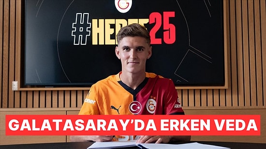 Galatasaray'ın Yeni Transferi Jelert ile Yollar Ayrılıyor