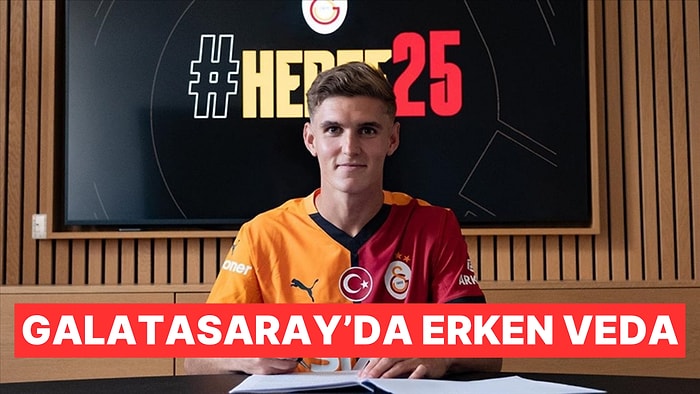 Galatasaray'ın Yeni Transferi Jelert ile Yollar Ayrılıyor