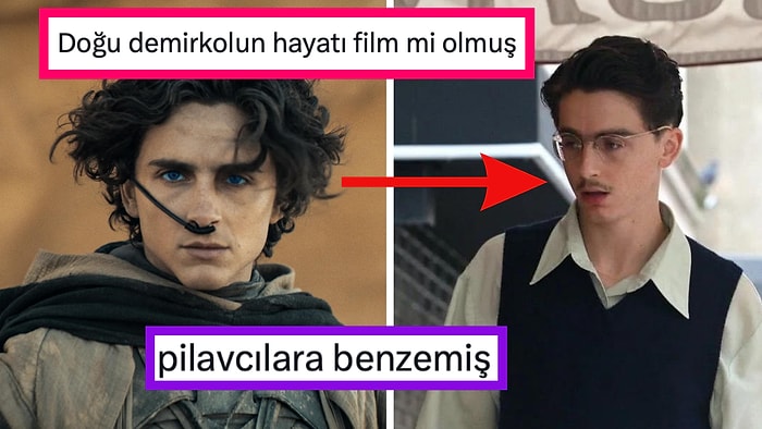 Dune Yıldızı Timothée Chalamet'in 1950'li Yıllara Ait İmajı Goygoycuların Hedefi Oldu