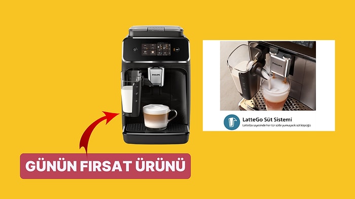 Günün Fırsatı: Philips EP2331/10 Tam Otomatik LatteGo Espresso Makinesi İndirimde!