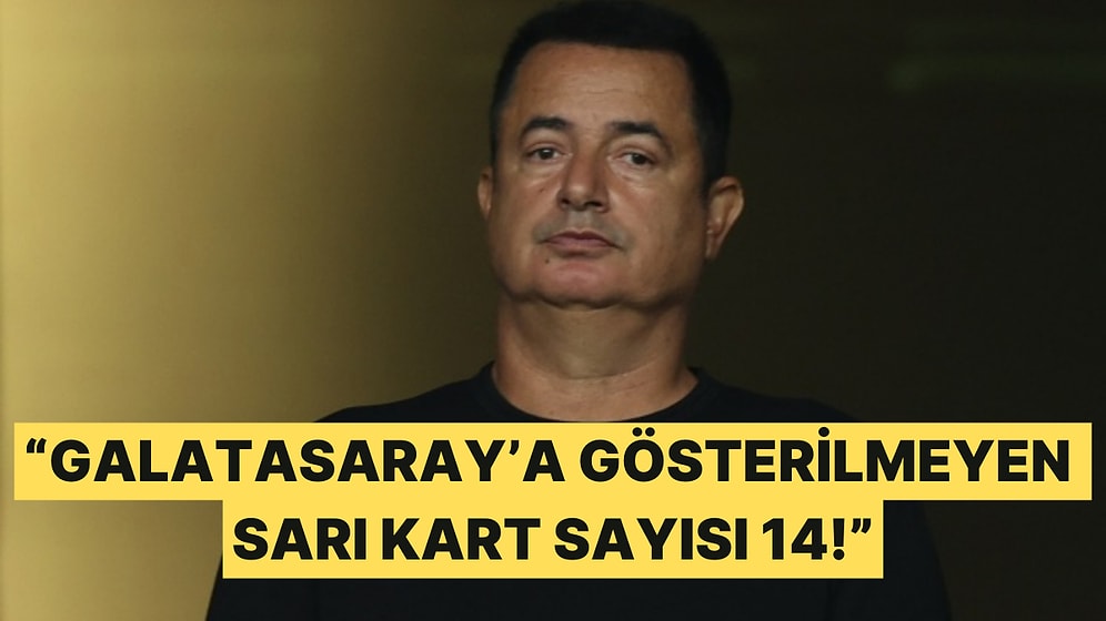 Fenerbahçe Asbaşkanı Acun Ilıcalı Açıklamalarda Bulundu: "Sistemi Yıkacağız Diye Geldik Yıkacağız"