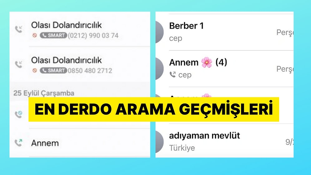 Arama Geçmişlerini Paylaşarak Ne Kadar Yalnız Olduklarını Gösteren Kişiler