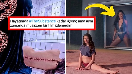 Yılın En Vahşi Filmi Olmaya Aday 'The Substance' İzleyenlerin Midesini Allak Bullak Etti