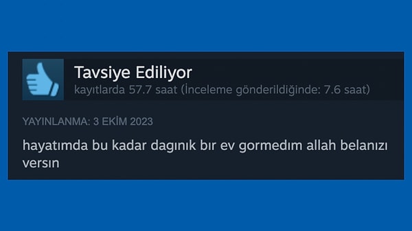 Öğrenci evine misafir gelen herhangi bir anne: