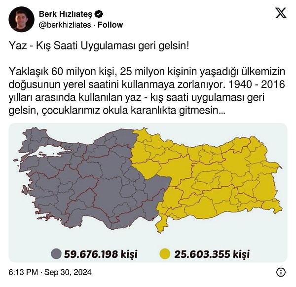 Tabii nüfusun büyük kısmının batıda yaşaması daha fazla kişiyi etkiliyor.