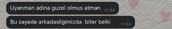 Arkadaşlığını bitirmek isteyen pek bi' ilgili arkadaş akabinde gelen kötü yorumları ciddiye almasını dile getirdi.