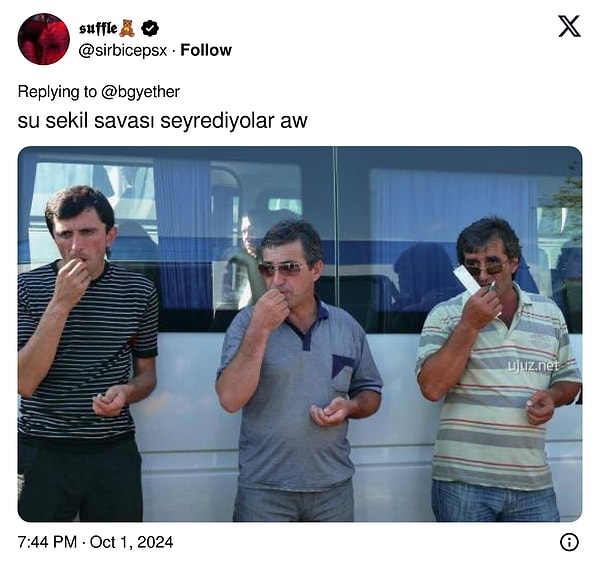 Ancak görüntülerden çok tepkiler viral oldu.