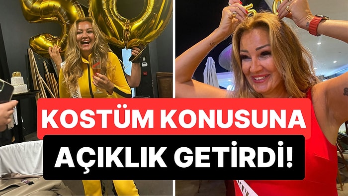 50. Yaşını Sarı Tulumlu Kostümüyle Kutlamıştı: Pınar Altuğ Birileri Tarafından Linç Edilince Açıklama Yaptı!