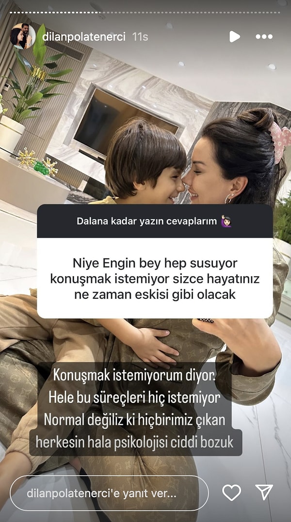 Engin'in sessizliğinden 👇🏻