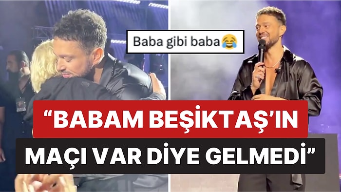 Murat Boz'dan Harbiye'de Hem Kahkaha Hem Duygu Seli: "Babam, Beşiktaş'ın Maçı Olduğu İçin Konsere Gelmedi"