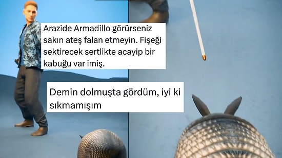 "Armadilloya Ateş Etmeyin" Uyarısına Gelen İronik Tepkiler