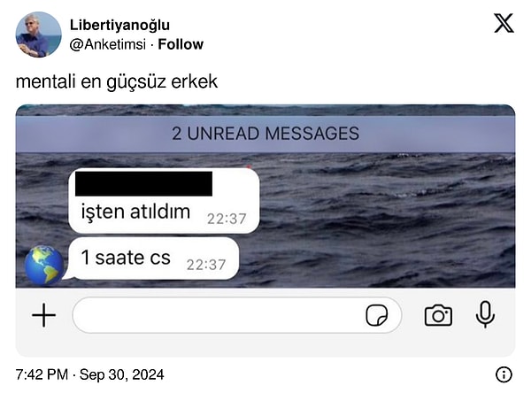 Örneğin viral olan bu arkadaş...