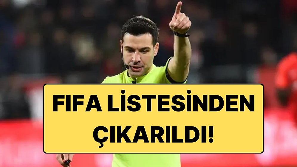 Antalyaspor-Fenerbahçe Maçının Tartışılan Hakemi Cihan Aydın'la İlgili Flaş İddia: FIFA Kokartı Elinden Alındı