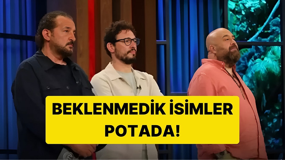 Beklenmedik İsimler Potada! MasterChef Türkiye'de Eleme Adayı Kim Oldu?