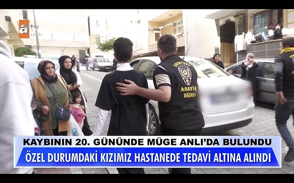 Polis eşliğinde alınan genç kız ailesine kavuştu. Ardından hastaneye kaldırıldı. Yapılan tetkikler sonrası genç kız Bakırköy Ruh ve Sinir Hastalıkları Hastanesi'ne yatırıldı.