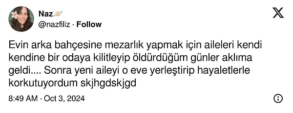 Bunu hepimiz yaptık değil mi? Yoksa kendimi çok kötü hissedeceğim.