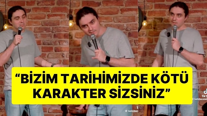 Romen Komedyenden Osmanlı İmparatorluğu Değerlendirmesi: "Bizim Tarihimizde Kötü Karakter Sizsiniz"