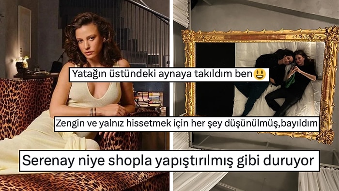 Evinin Kapılarını İlk Defa Bir Dergiye Açan Serenay Sarıkaya Dekorasyon Tercihiyle X Ahalisinden Nasibini Aldı