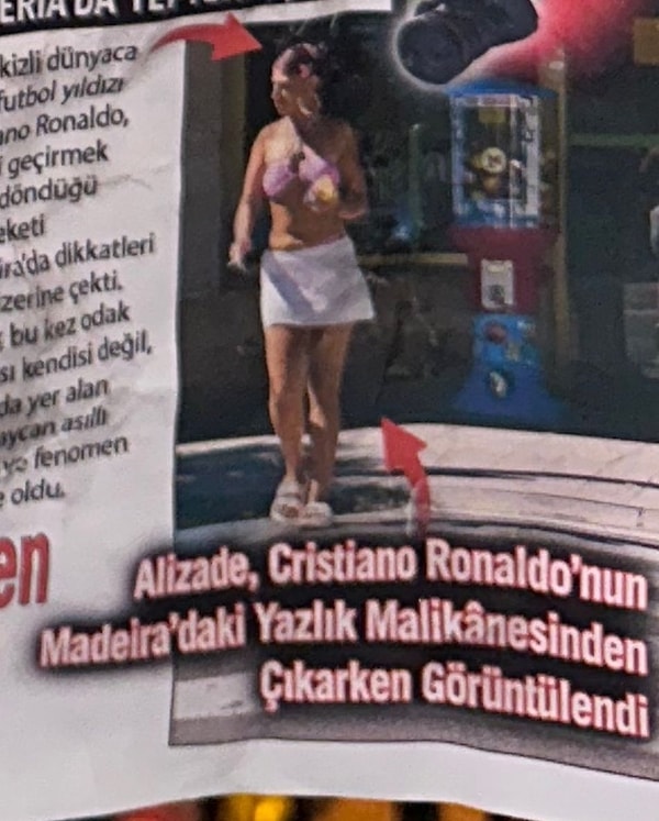 Mutlaka denk gelmişsinizdir, geçtiğimiz saatlerde Alizade'nin Ronaldo'nun evinden çıktığını iddia eden görüntüler sosyal medyada çok konuşuldu.