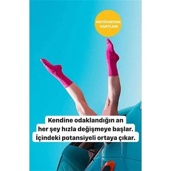 Her Güne Bir Motivasyon Kartı - Gamze Alpar