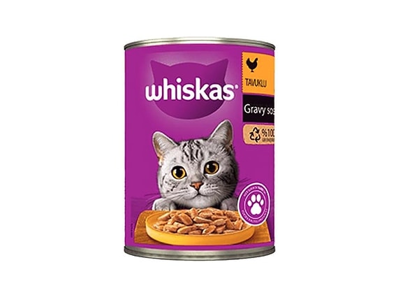 Whiskas Sos İçinde Tavuklu Yetişkin Kedi Konservesi 400gr ve daha fazla whiskas mamayı indirimden alarak kedilerini sevindirebilirsiniz.