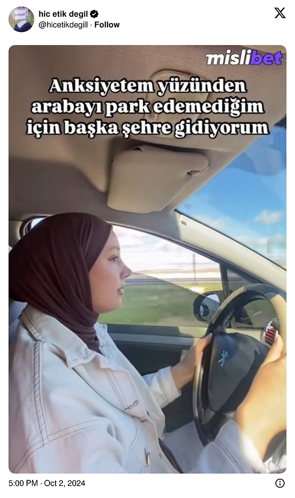 Ah bu kaygı bozukluğu...