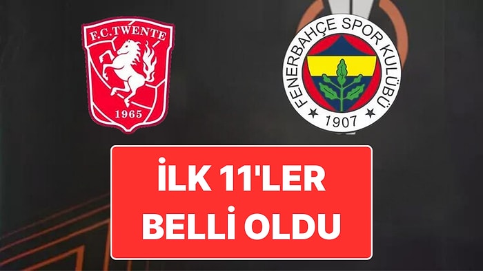 Fenerbahçe'nin Twente Karşısında İlk 11'i Belli Oldu: En-Nesyri Forvette, Dzeko ve Maximin Yedekte!