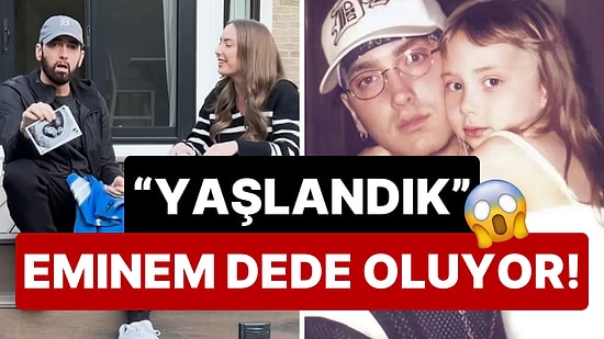 Artık Ona "Dede" Diyeceksiniz: Eminem, Bir Tanecik Kızının Hamilelik Haberini Koca Bir Jestle Duyurdu!