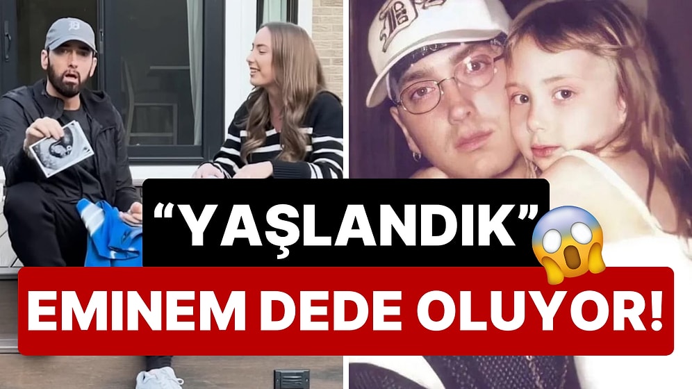 Artık Ona "Dede" Diyeceksiniz: Eminem, Bir Tanecik Kızının Hamilelik Haberini Koca Bir Jestle Duyurdu!