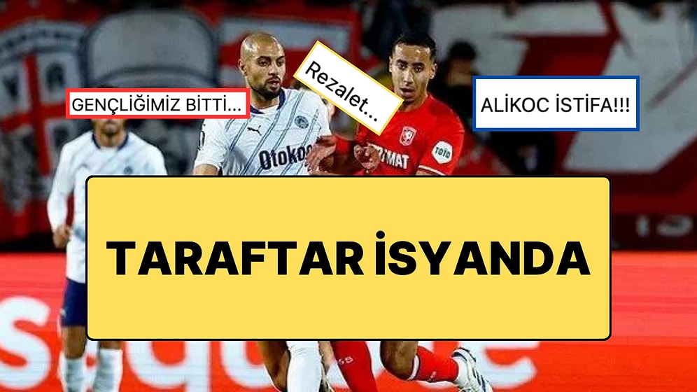 Fenerbahçe Hollanda'dan 1 Puanla Döndü, Taraftar İsyan Bayrağını Çekti!