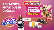 Bugün Hangi Markette ve Markada İndirim Var? 4 Ekim 2024 Fiyatı Düşen Ürünler