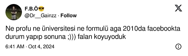 Prof. Erol'un bu ilginç formülü sosyal medyada kısa zamanda viral oldu. Bu formülü eleştirenler de vardı hak verenler de...