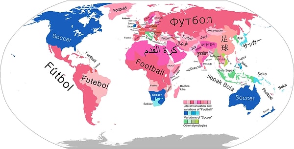 Ancak ABD Futbol Federasyonu 1910’larda kurulduğunda kendi yaptıkları oyunu tanımlamak için “soccer” terimini tercih etti. 1945 yılında “United States Soccer Football Association” ismini benimseyen federasyon daha sonra sadece “Soccer” terimini kullanmaya başladı.