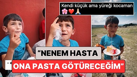 Okullarında Gerçekleşen Pasta Etkinliğinde Hasta Ninesini Unutmayan Çocuk Duygulandırdı