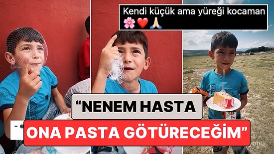 Okullarında Gerçekleşen Pasta Etkinliğinde Hasta Ninesini Unutmayan Çocuk Duygulandırdı