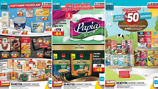5 - 11 Ekim 2024 A101 Haftanın Yıldızları Kataloğu