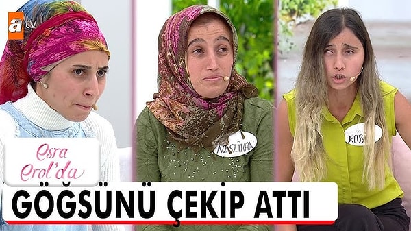 Ablasının göğsünün fotoğraflarını çekip eşine gönderdiğini iddia eden Cennet herkesi şoke ederken, Neslihan'ın savunması daha da büyük şaşkınlık yarattı.