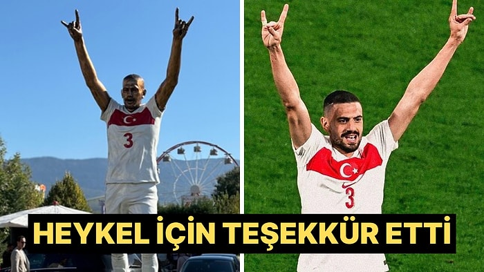 Merih Demiral'dan Bolu Belediyesi ve Tanju Özcan'a Heykel Teşekkürü