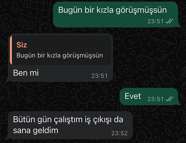 Hiç haberi de yok: "Ben mi?" 👇