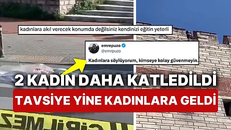 Kadınlar Katledilirken Faile Değil Mağdura Tavsiye Veren Erkek Sosyal Medyada Tepkilerin Odağında