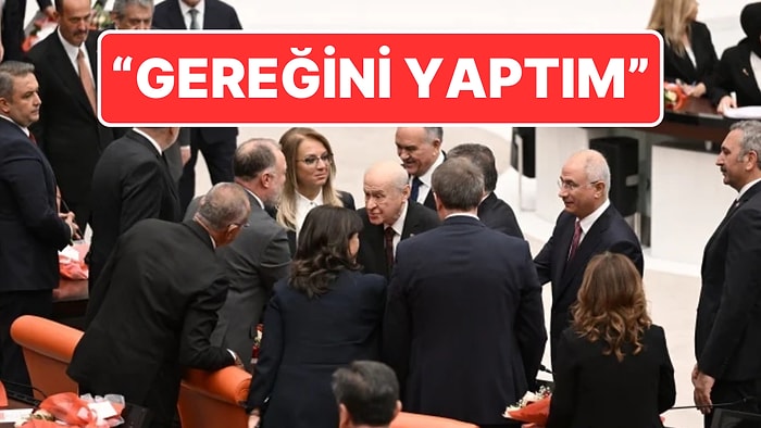 Devlet Bahçeli Açıkladı: Meclis’te DEM Parti Vekilleri ile Neden Tokalaştı?