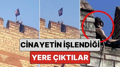 Katledilen İki Kızımız İçin Edirnekapı'da Toplanan Eylemciler Cinayetin İşlendiği Sura Çıkarak Slogan Attı