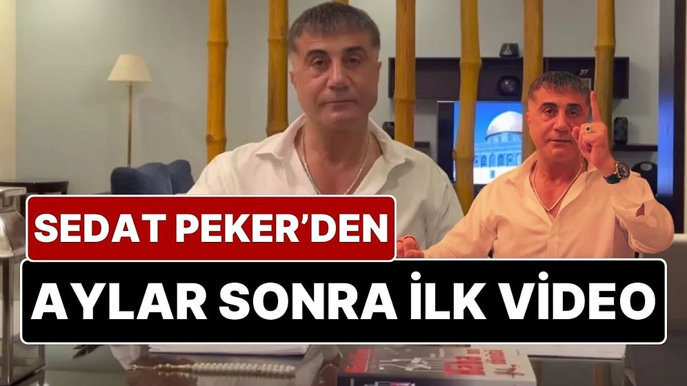 Sedat Peker’den Aylar Sonra İlk Video: Sedat Peker Suskunluğunu Tacizci ve Tecavüzcüler İçin Bozdu